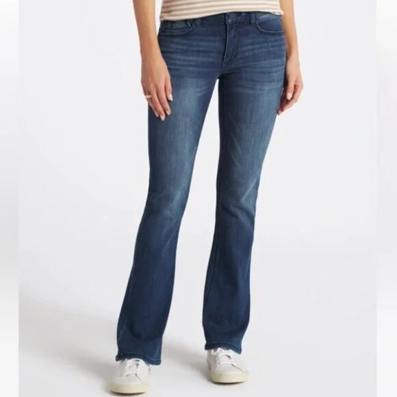 Democracy Ab Solution Bootcut Jeans Size 8 Stretch Denim - Picture 1 of 9